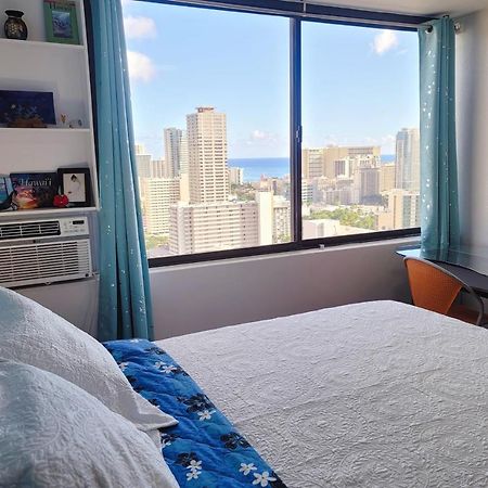 Waikiki Condo High Floor Views Beaches Convention Center Honolulu Bagian luar foto