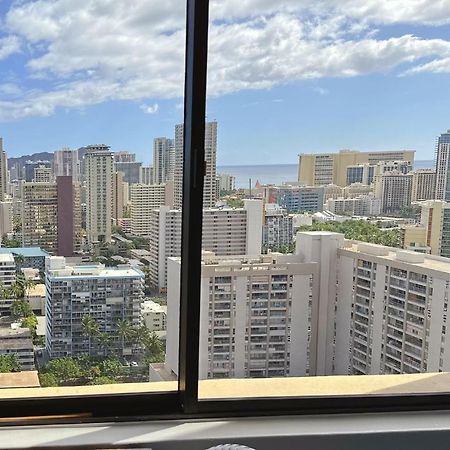 Waikiki Condo High Floor Views Beaches Convention Center Honolulu Bagian luar foto