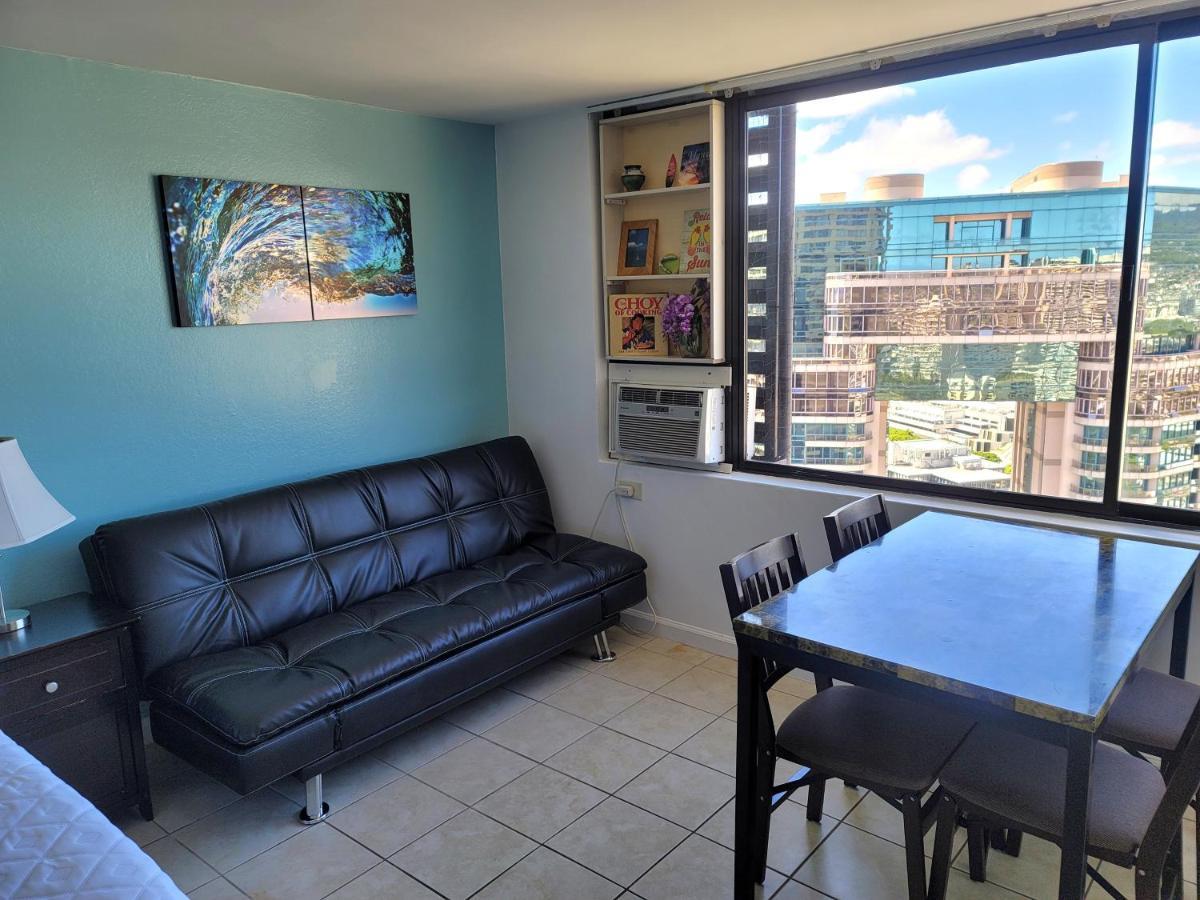 Waikiki Condo High Floor Views Beaches Convention Center Honolulu Bagian luar foto