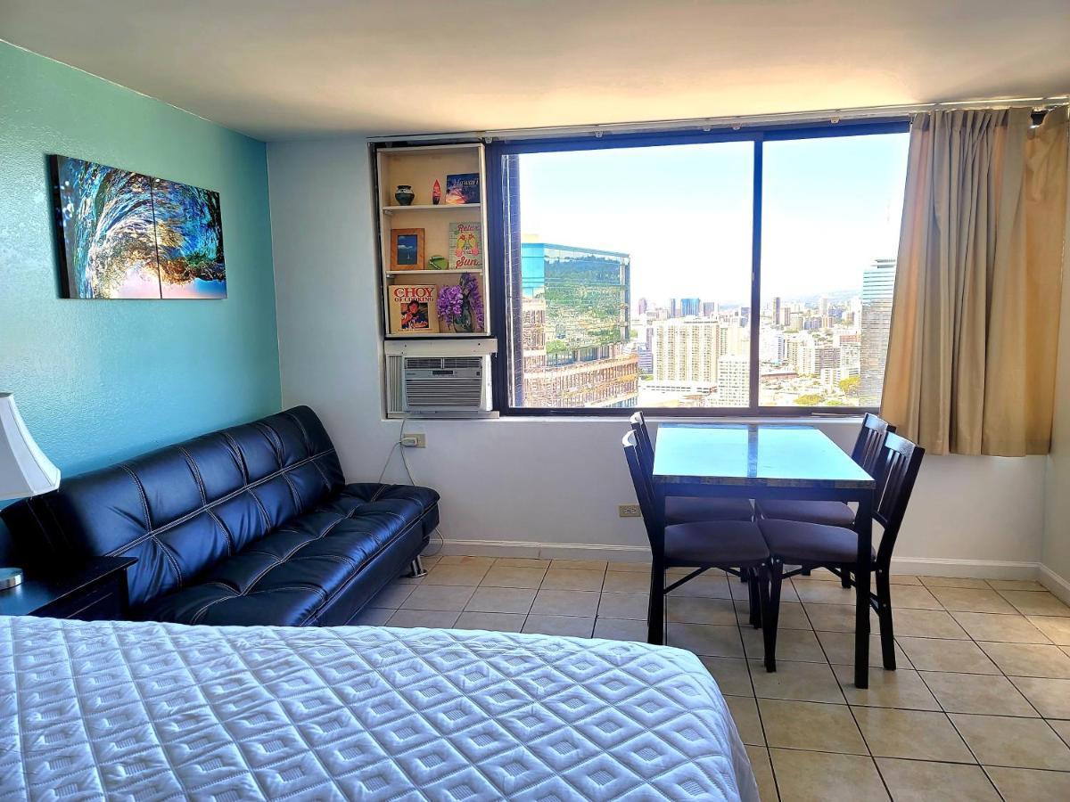 Waikiki Condo High Floor Views Beaches Convention Center Honolulu Bagian luar foto