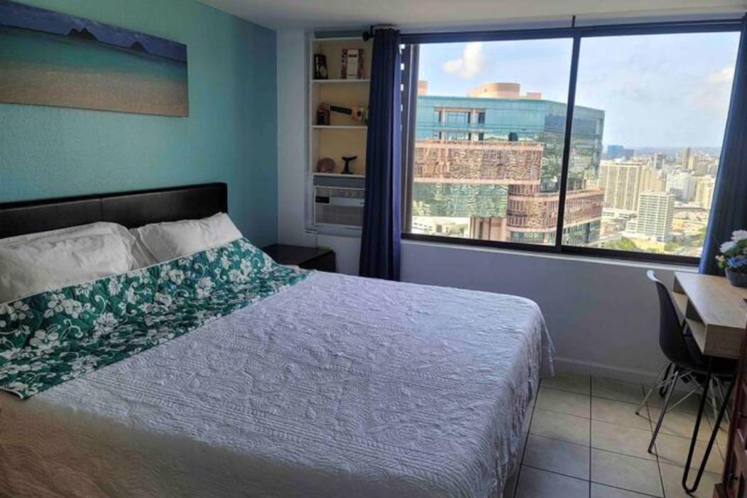 Waikiki Condo High Floor Views Beaches Convention Center Honolulu Bagian luar foto