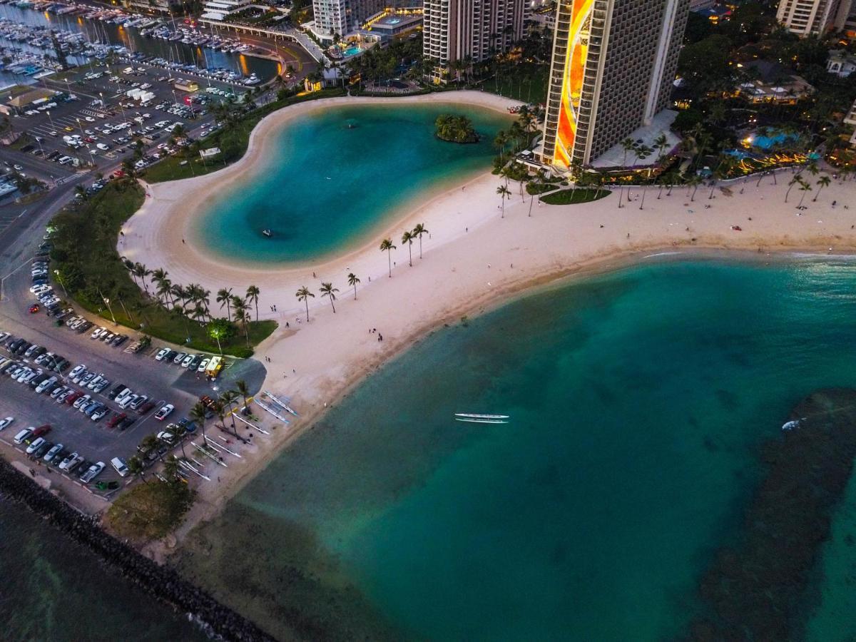 Waikiki Condo High Floor Views Beaches Convention Center Honolulu Bagian luar foto